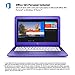 (Discontinued) HP Stream 13.3-Inch Laptop (Intel Celeron, 2 GB RAM, 32 GB SSD, Violet Purple) with Office 365 Personal for One Year