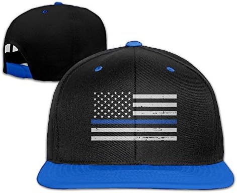 Military Thin Blue Line Flag Hip-Hop Hat Baseball Cap