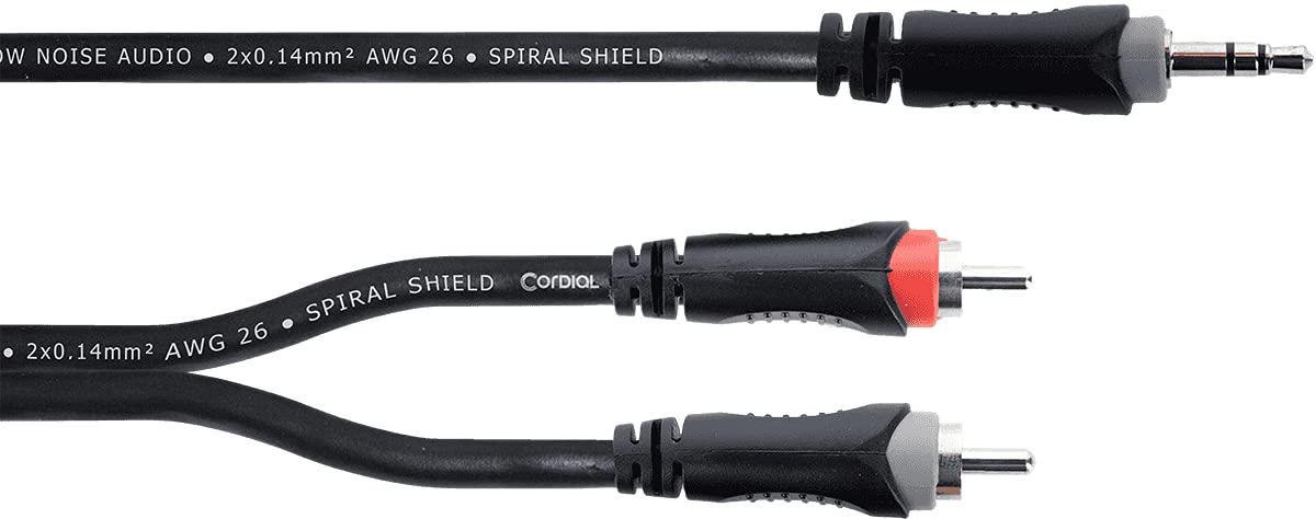 Cordial CABLES ECL EY3WCC Bretelle Elements Cable Mini-Jack/RCA