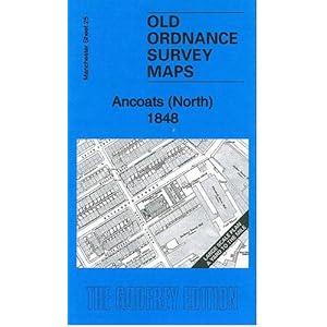 Ancoats (North) 1848: Manchester Large Scale Sheet 25 Landkaart – Gevouwen Kaart, 15 februari 2012