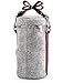 Ospard Stackable Bento Box Leakproof Lunch Box for Kids School and Adult 43 oz (Bag, 3 Layer)