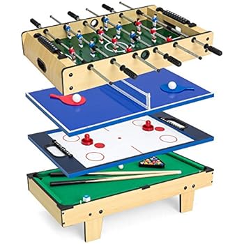 Amazon.com : Best Choice Products 4-in-1 Game Table w/Pool