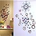JYPHM 24PCS Butterfly Wall Decal Removable Refrigerator Magnets Mural Stickers 3D Wall Stickers for Kids Home Room Nursery Decoration Wall Art Green