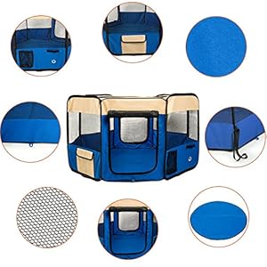 BIGWING Style Box per Cani Recinzione per Cuccioli Grande recinto per Animali da Usare all'Interno e all'Esterno- Facile… Marca: BIGWING Style BIGWING Style Box per Cani Recinzione per Cuccioli Grande recinto per Animali da Usare all'Interno e all'Esterno- Facile…