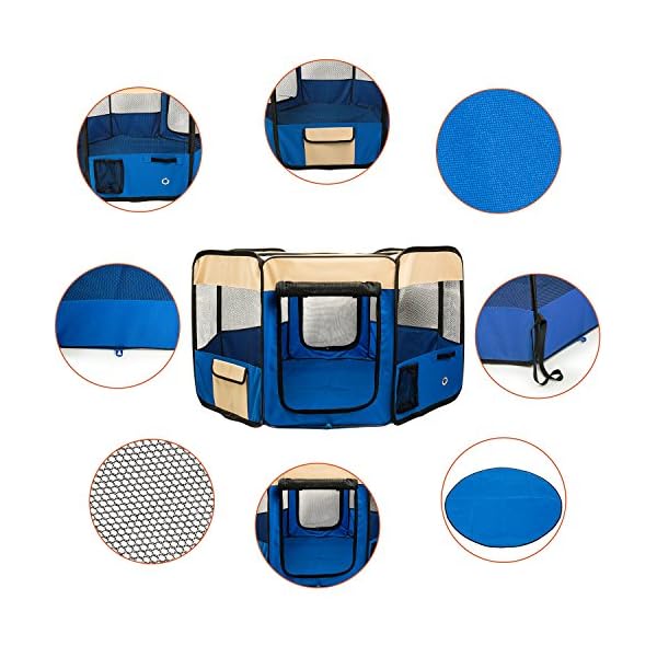 BIGWING Style Box per Cani Recinzione per Cuccioli Grande recinto per Animali da Usare all'Interno e all'Esterno- Facile… Marca: BIGWING Style BIGWING Style Box per Cani Recinzione per Cuccioli Grande recinto per Animali da Usare all'Interno e all'Esterno- Facile…