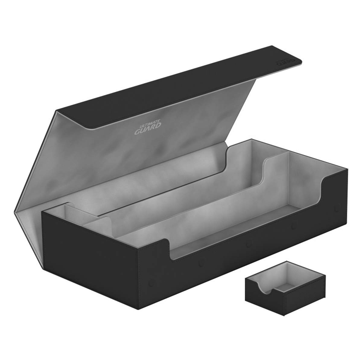 Ultimate Guard UGD010867 Superhive 550 Plus XenoSkin Card Case, Black