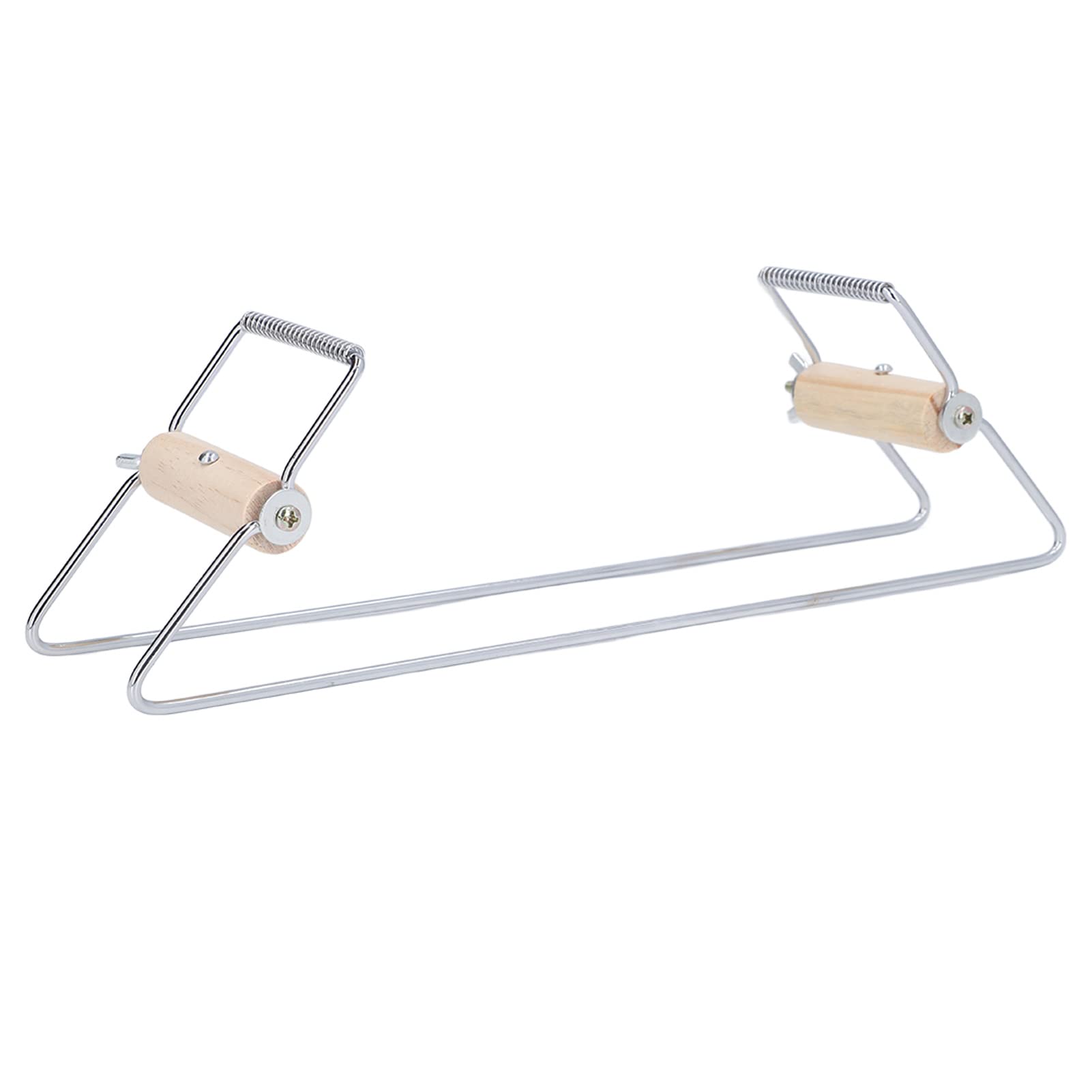 Eujgoov Beading Needles Stainless Steel Bead Loom Kit DIY Manual Beading Loom for Woven Bracelets Necklaces Belts (Silver and White Beading Device)