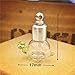 10 pieces screw cap turtle Glass Vial Pendant necklace pendant mini wishing bottle charms (green turtle)