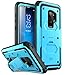 i-Blason Case Designed for Galaxy S9+ Plus (2018 Release), Armorbox V2.0 Full body Heavy Duty Protection Kickstand Shock Reduction / Bumper Case without Screen Protector (Blue)