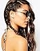Bling Rings - 35 Silver Hair Rings for Pierced Braid & Dreadlock Decoration - Hair Loop Clips - Girl Jewelry Accessories - Jump Rings 15mm