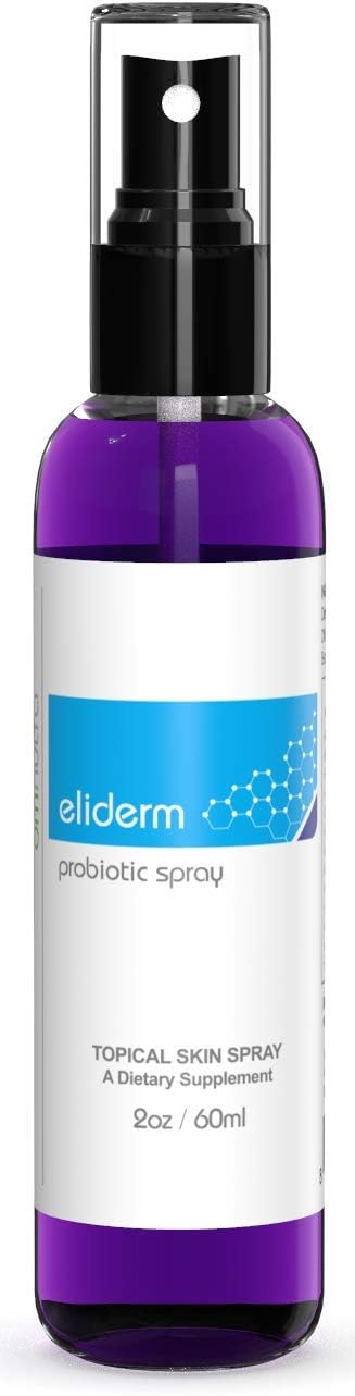 Topical Probiotic Spray for Skin - 13 Strains Live Probiotic Skin Care Dermatic Biome Acne Folliculitis Supplement Dermatitis Rosacea Eczema Treatment Body Face Mist Sprayable Deodorant Microbiome