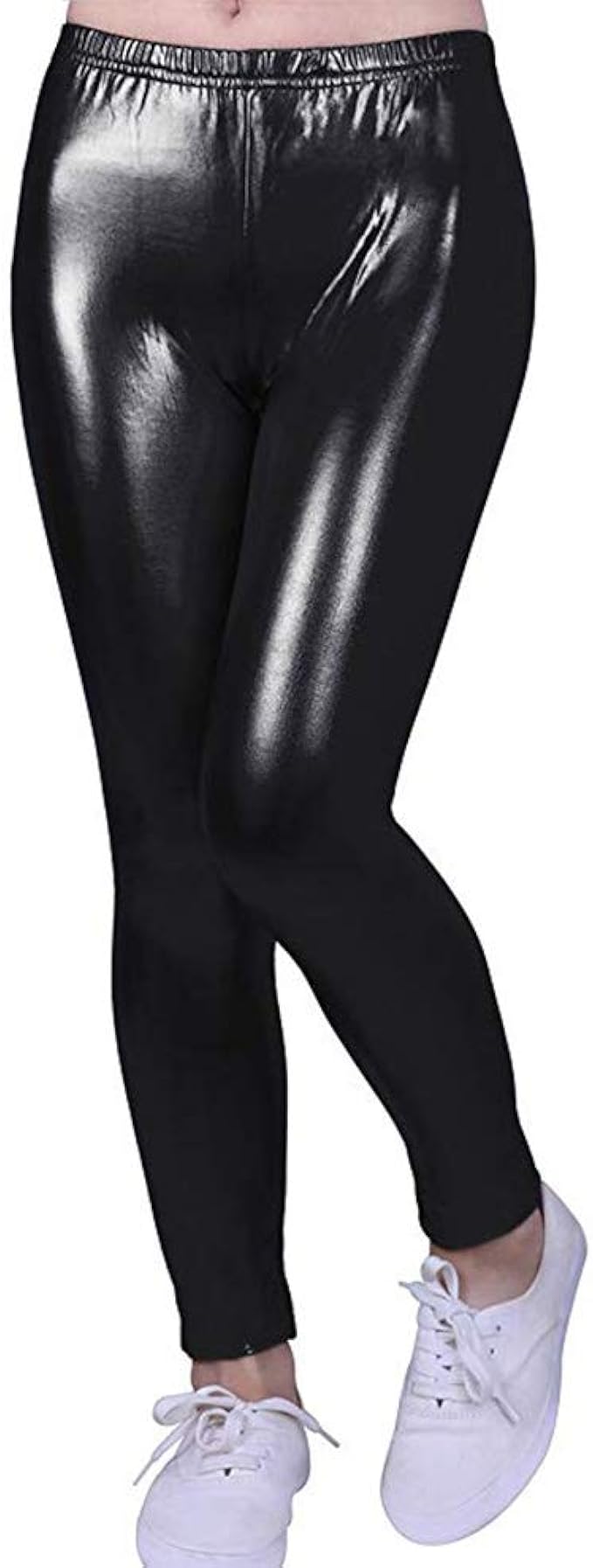 girls faux leather pants