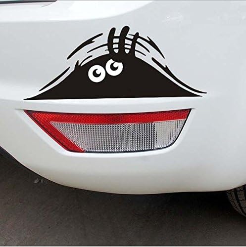 Funny Peeking Monster Scary Eyes Decal Sticker for Laptop Ipad Window Wall Car Truck