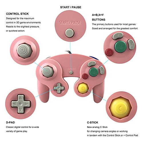 3 Controller+Gamecube+Joystick+Nintendo+Orage%25EF%25BC%258CPack