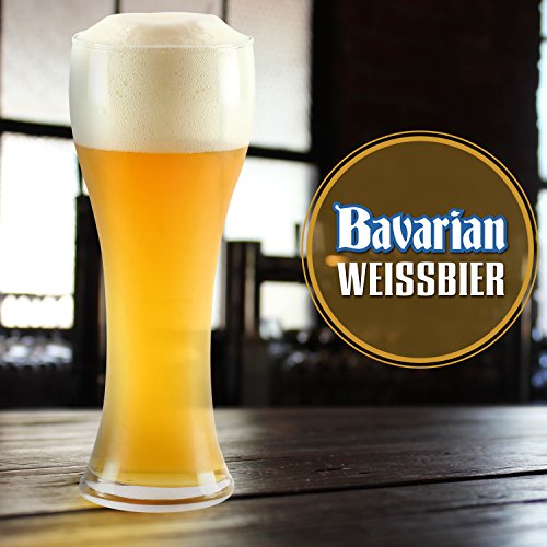 Mr. Beer Bavarian Wheat 2 Gallon Homebrewing Craft Beer Making Refill Kit with Sanitizer, Yeast and All Grain Brewing Extract Comprised of the Highest Quality Barley and Hops