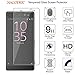 Sony XA Ultra Tempered Glass, Nacodex Premium Tempered Glass Screen Protector For Sony Xperia XA Ultra 6.0-inch , 2.5D Round Edge 9H Hardness Bubble Free