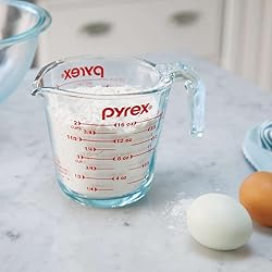 Pyrex Prepware 2-Cup Measuring Cup, Red Graphics