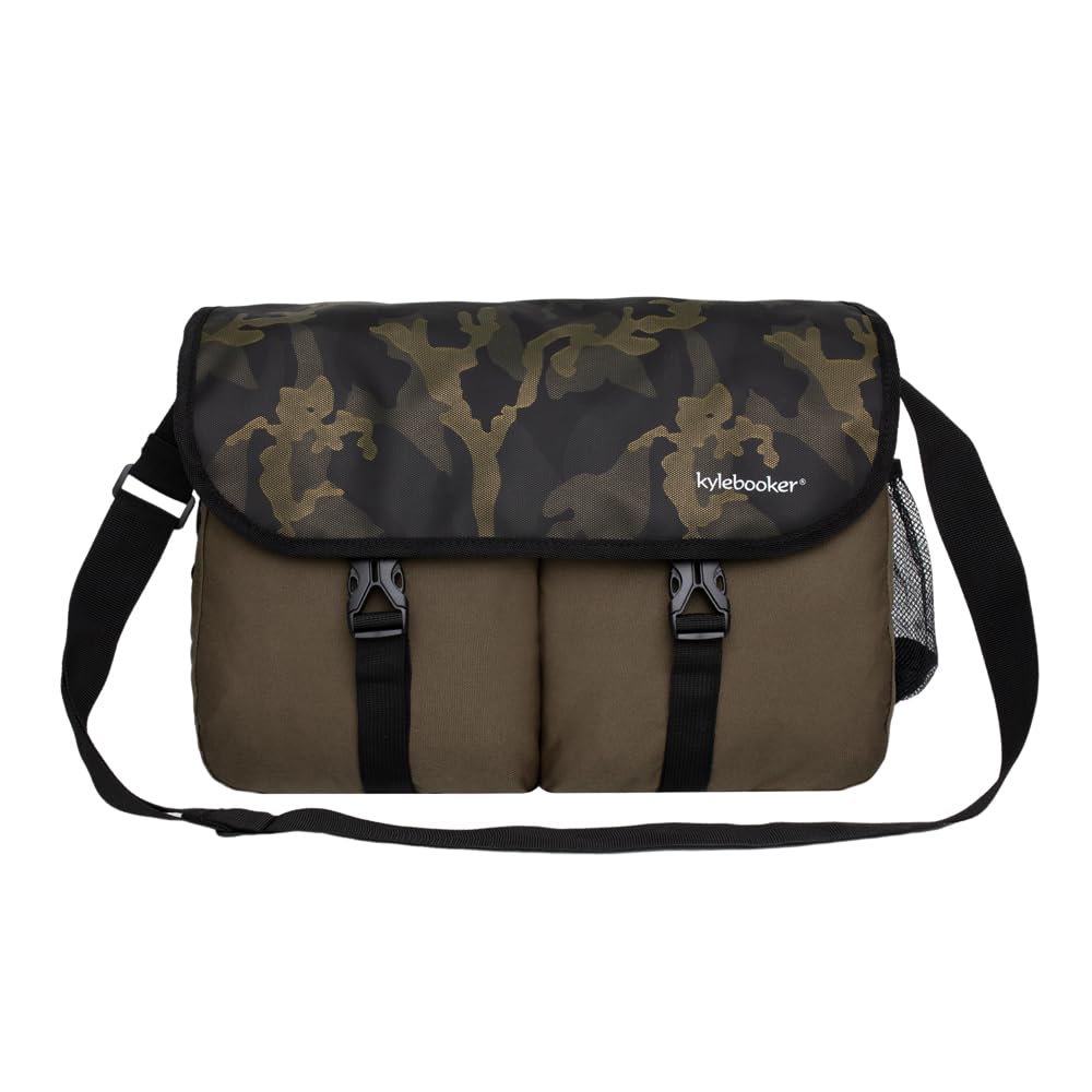 Kylebooker Trout Fishing Bag Fly Fishing Crossbody Shoulder Tackle Bag