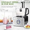 Food-Processor-Multifunctional-Decen-Blender-Food-Processor-1100W-with-3-Speed-Pulse-Function-Ideal-for-Chopping-Kneading-Mixing-Whisking-and-Mincing-35-L-Bowl-and-15L-Jug-Blender-Silver Food Processor Multifunctional Decen Blender Food Processor 1100W with 3 Speed & Pulse Function Ideal for Chopping, Kneading, Mixing, Whisking and Mincing, 3.5 L Bowl and 1.5L Jug Blender, Silver