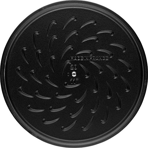 Staub 12612418 – Bräter Chistera 24 cm grau induktionsgeeignet 40511 – 471 – 0 (H. Nr.)