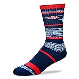 New England Patriots RMC Stripe Crew Socks