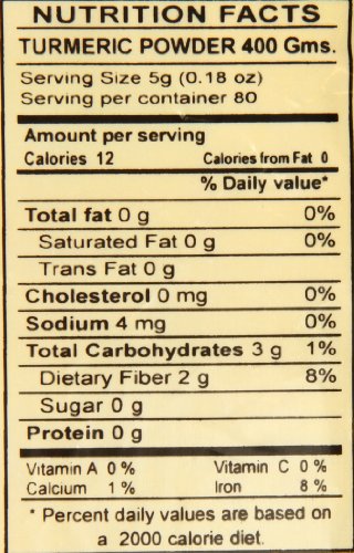 Swad Indian Spice Turmeric Haldi Powder, 14 Ounce - Image 4