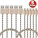ESK (TM) 5 Pack Certified 8 Pin Lightning to USB Cable (3 Feet/1 Meter)