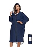 SaphiRose Long Sleeve Rain Jacket Extra Length