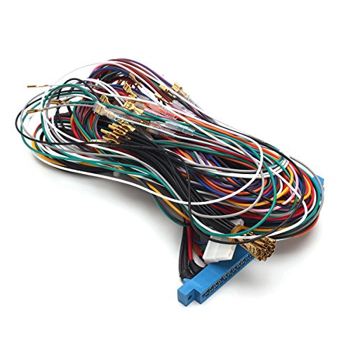 Atomic Market 28 Pins Jamma Harness Cabinet Wire Wiring Loom for Arcade Game PCB Video Board