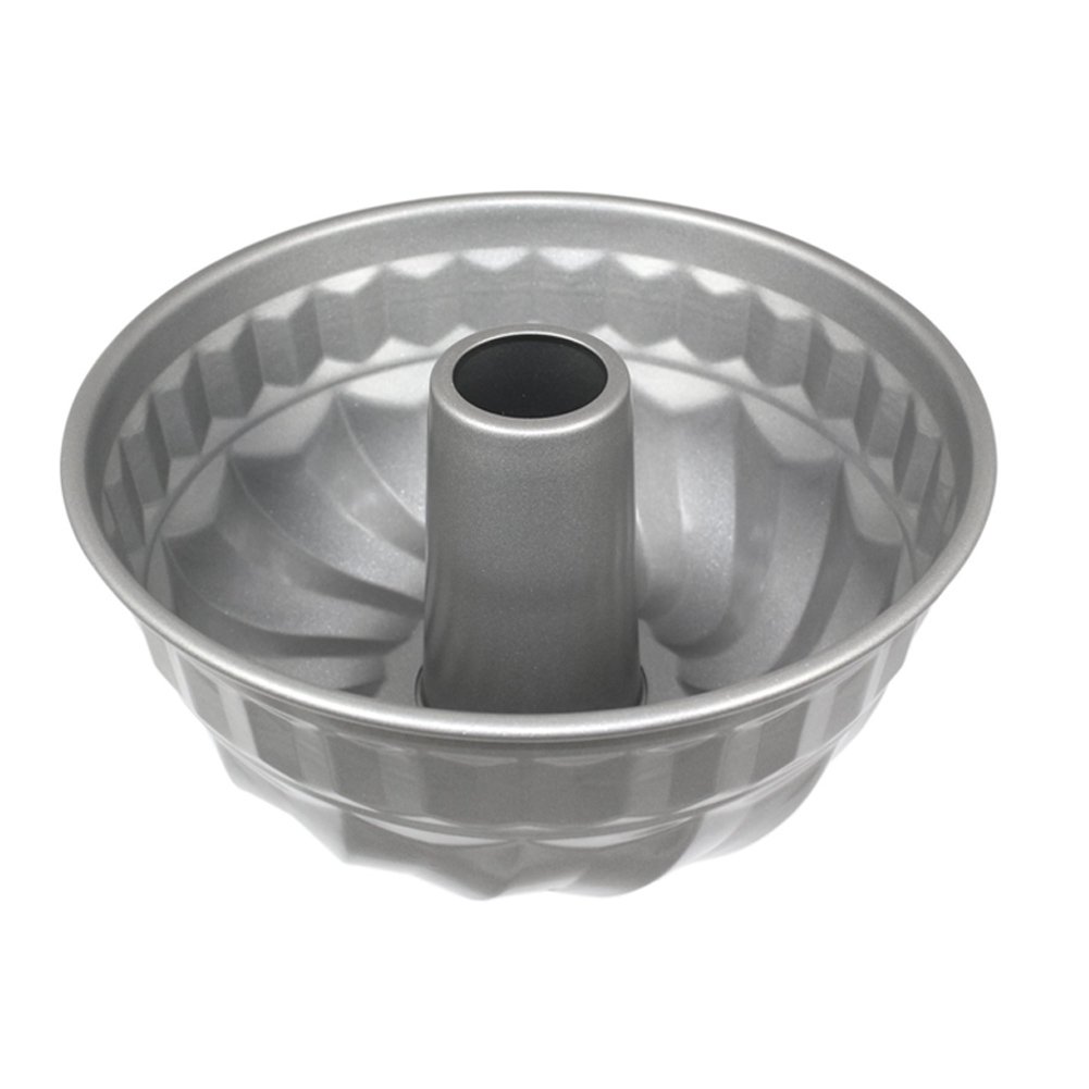 LeRan NonStick Ring Cake Tin Fluted Shaped Dessert Mould Dome Pan