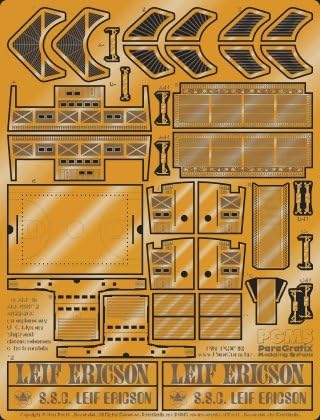 Leif Ericson UFO Mystery Ship Photoetch Set