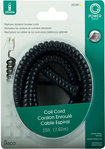 PowerGear-76139-Coil-Cord-25-Feet-Black