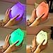 HJIAN Portable LED Children Night Light Silicone Night Lamp Rechargeable Silicone Soft Baby Nursery Lamp Sensitive Tap Control for Baby Bedroom