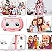 Kids Camera, 8 MP Digital Camera for Kids 3-10 Years Old, 1080P HD Shockproof Rechargeable Video Camera with 32GB Memory Card for Girls Boys Toddler Indoor Outdoor Travel, Pink