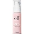 e.l.f, Poreless Face Primer - Large, Silky, Skin-Perfecting, Lightweight, Long Lasting, Absorbs Quickly, Smooths, Preps, Creates Flawless Base, Infused with Tea Tree and Vitamins A & E, 1.01 Fl Oz