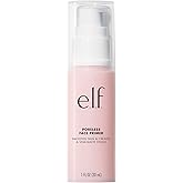 e.l.f. Poreless Face Primer - Large, Silky, Skin-Perfecting, Lightweight, Long Lasting, Absorbs Quickly, Smooths, Preps, Crea