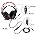Gaming Headset, Prymax Gaming Headphones USB 7.1 Surround Sound Headset with 360° Adjustable Noise Canceling Mic, Crystal Clear Sound, Soft Ear-Cup, LED Light for PC/Mac/Nintendo Switch/PS4thumb 4