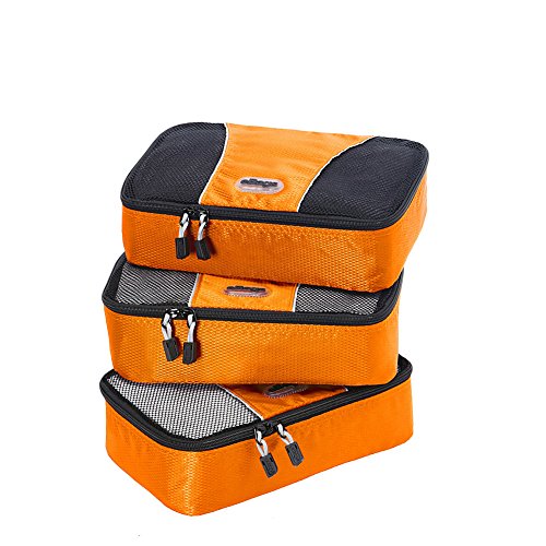 eBags Packing Cubes - 3pc Set (Tangerine)