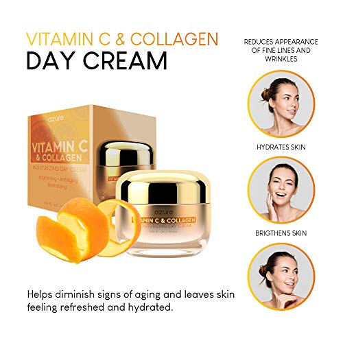 AZURE Vitamin C & Collagen Moisturizing Day Cream Anti Aging