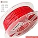 MIKA3D Printer PLA Filament Bundle, 1.75mm+/- 0.03mm, Widely Compatible, 3 Spools Pack, 0.5kgs 1.1 lbs/Spool, Total 1.5kgs Material, with One 3D Print Remove Or Stick Tool (Pack of 4)