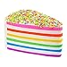 Nibesser Jumbo Scented Slow Rising Squishies Cheeki Sandwich Triangle Cake Sugar Cream Squishy Kawaii Squishy Toys For Kids and Adults 1 pack