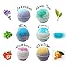 Bath Bombs Gift Set Extra Large Lavender 6 Pack Green Tea Ocean Mint Essential Oil Healing Orange Ultra Lush Pink Box Shea Butter Birthday Gift For Girl Galaxy Bubble Handmade Cocoa Spa Fizzy Black