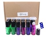 Wresty 18 Packs Think Glass Roller Bottles 5ml