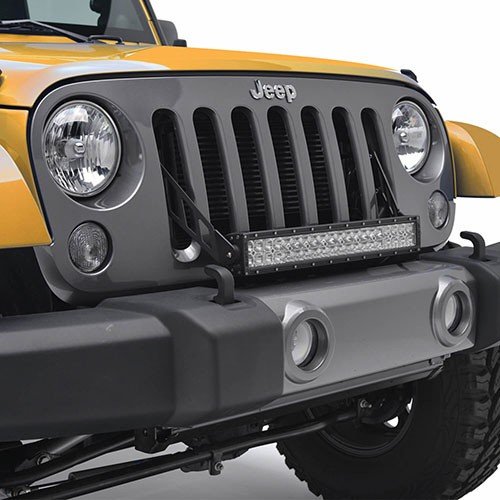 Ledkingdom Compatible for SUV ATV Truck Off Road Car Boat 120W 24 Inch LED Light Bar Spot Flood Combo Light Bars Fog Driving Lights with Wiring Harness - Thumbnail 6