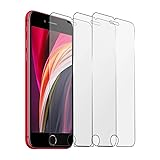 DUNSIHUI 3Pcs Screen Protector for iP hone SE 2nd