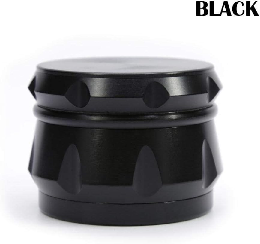 HPPLFour-layer zinc alloy diamond chamfered side concave drum type grinding machine diameter 63MM new cigarette lighter,black