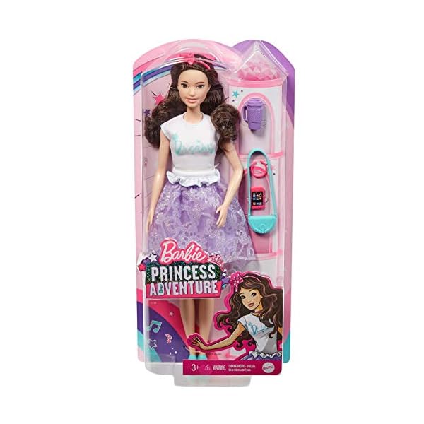 Barbie GML71 Prinzessinnen Abenteuer Renee Puppe, Mädchen Spielzeug ab 3 Jahren – Bild 7