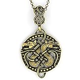 TTKP Wolf Wolf Necklace Wolf Jewelry Wolf Pendant Necklace Jewelry Nordic Jewelry Viking Charm Viking Pendant