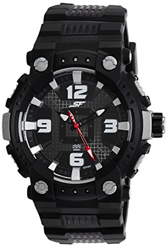 Sonata Analog Black Dial Men's Watch -NM77014PP01 / NL77014PP01