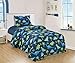 All American Collection Children's 3-Piece Twin Comforter Set with Furry Toy Cushion | Matching Curtains and Sheets Sets Available! (Twin Sheet Set, Dinosaur)